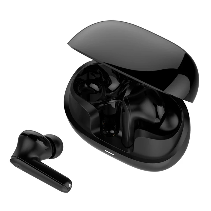 Ldnio T05 In-ear Bluetooth Handsfree Ακουστικά με Θήκη Φόρτισης Μαύρα