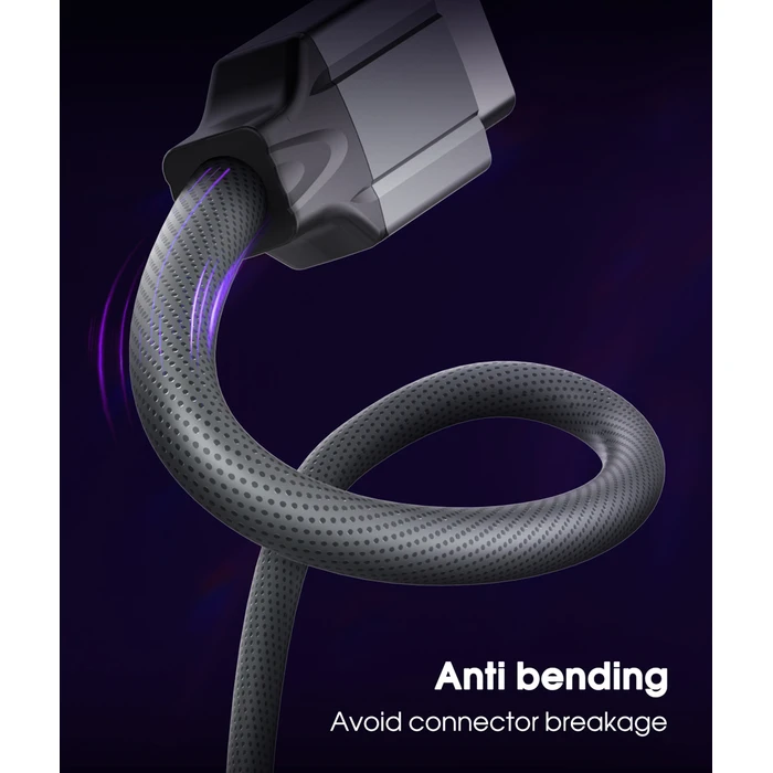 Ldnio USB 2.0 Cable USB-C male - USB-C 65W Γκρι 1m