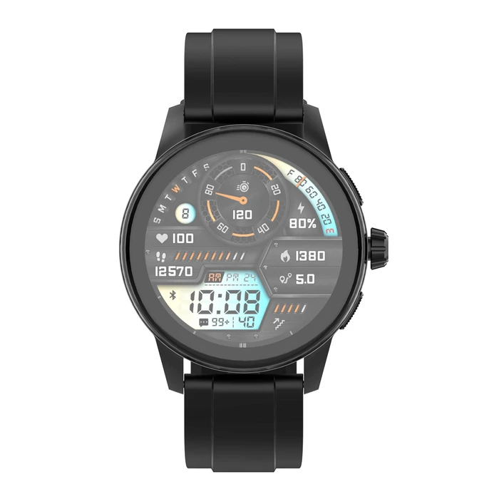 Ldnio SW05 46mm Smartwatch με Παλμογράφο (Μαύρο)