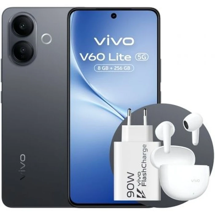 Smartphone Vivo V60 Lite 5G 6,77" Octa Core 12 GB RAM 512 GB Μαύρο