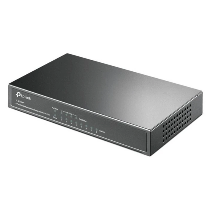 Switch Γραφείου TP-Link TL-SF1008P RJ45 PoE 1.6 Gbps Μαύρο