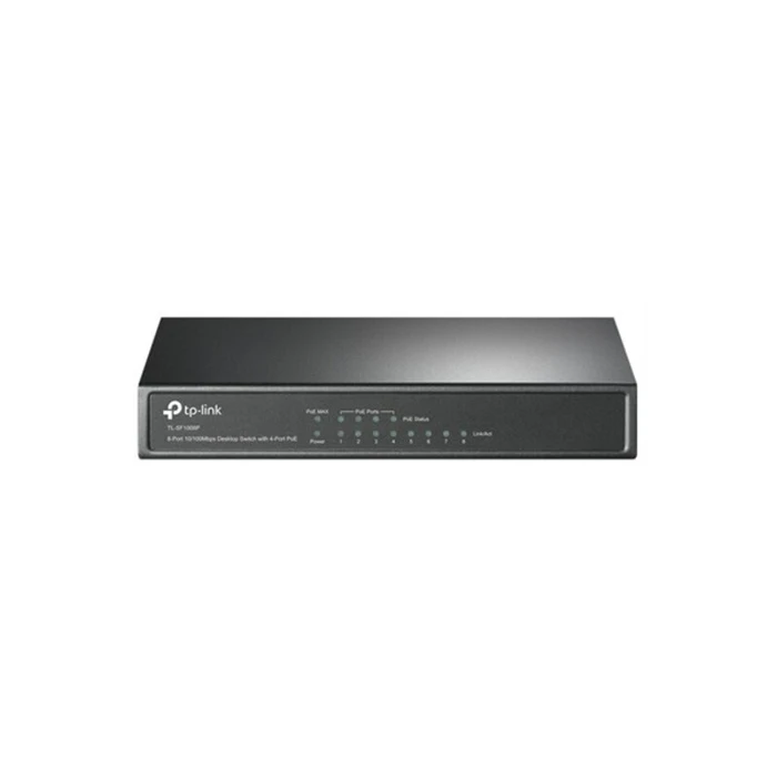 Switch Γραφείου TP-Link TL-SF1008P RJ45 PoE 1.6 Gbps Μαύρο