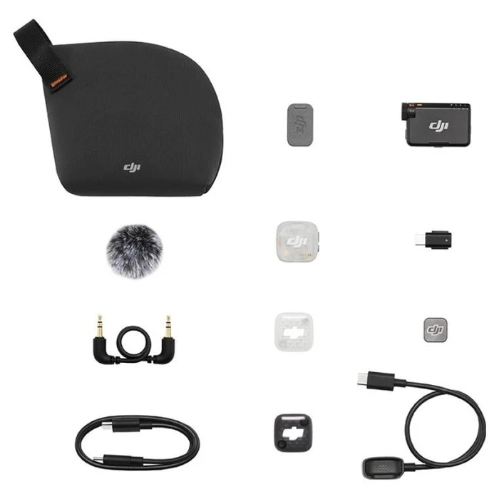 DJI Mic Mini 2S (1 TX + 1 RX) — Ασύρματο Lavalier μικρόφωνο