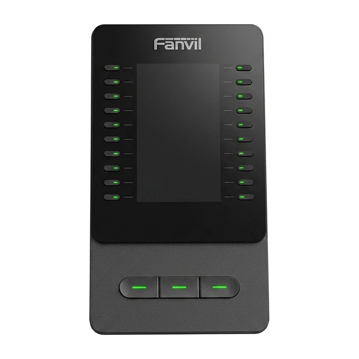 Fanvil EM60 4.3 ιντσών μονάδα επέκτασης οθόνης με LED επιτραπέζια βάση