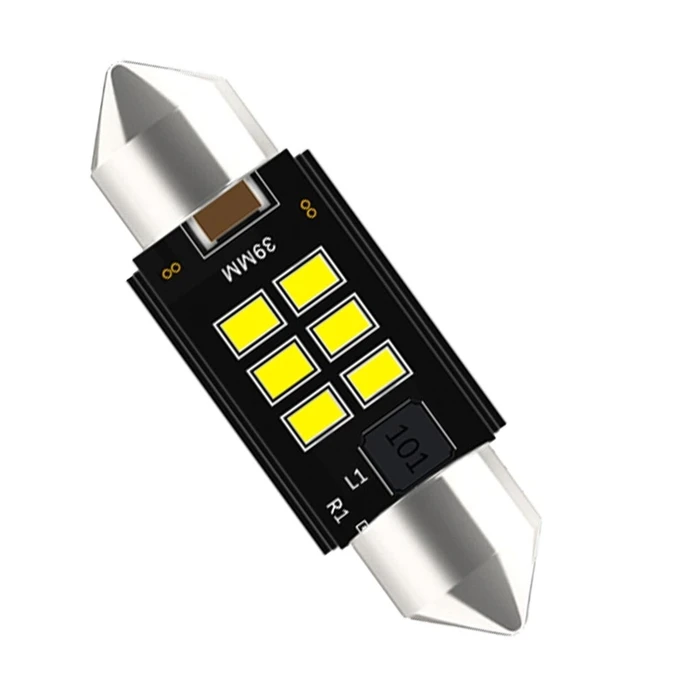 VenCore 3216-10148 - C5W Festoon CanBus Gen4 39mm LED Bulb 6x SMD3020 2W 330lm 6000K