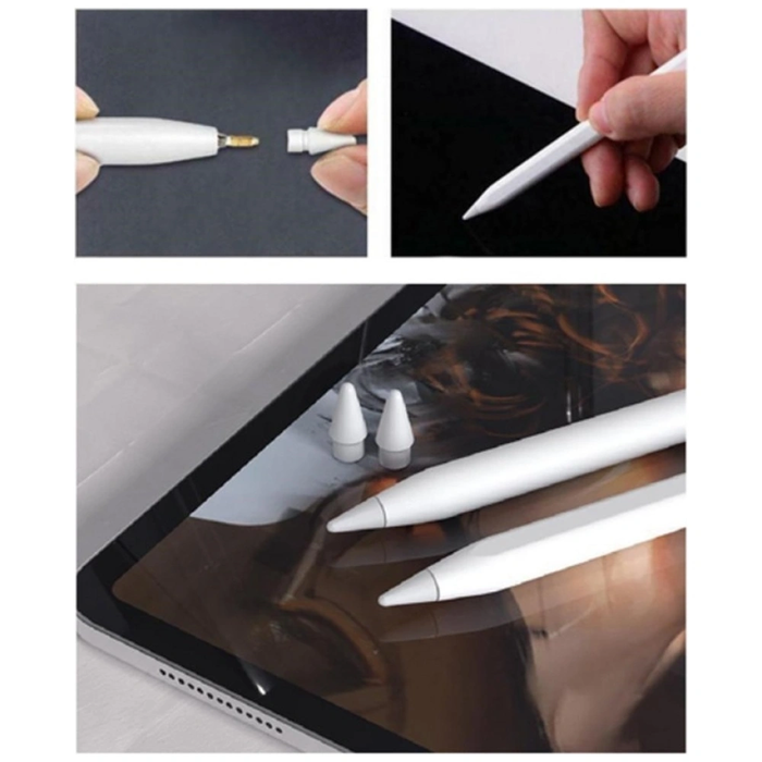 4smarts Interchangeable tips for Apple Pencil (1st and 2nd generation), Apple Pencil USB-C, 4smarts Pencil Pro 2 and 3