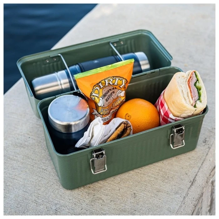 Stanley Classic Vintage 9,4 L Hammertone Green — Κλασικό κουτί φαγητού / camping