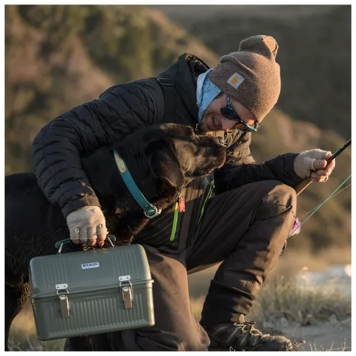 Stanley Classic Vintage 9,4 L Hammertone Green — Κλασικό κουτί φαγητού / camping