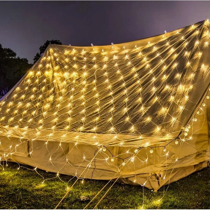 VenCore 7042-10005 - Fairy LED Δίχτυ Φωτισμού 3x2m 192 LED 2200K Θερμό Λευκό