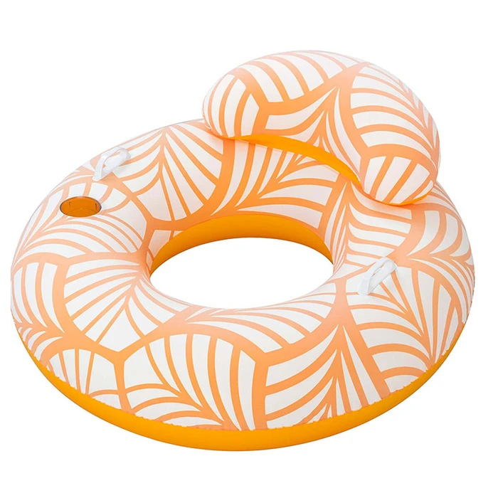 Bestway Inflatable Pool Chair Deluxe 118 x 117 cm Orange