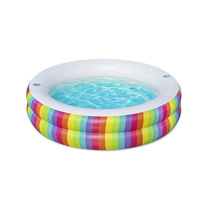 Bestway Children's Pool Rainbow 206 x 206 x 51 cm