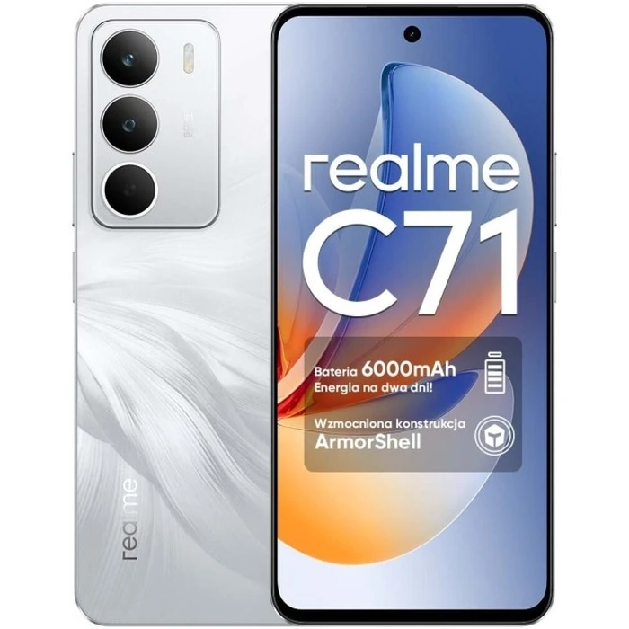 realme C71 4/256GB White Swan - Smartphone