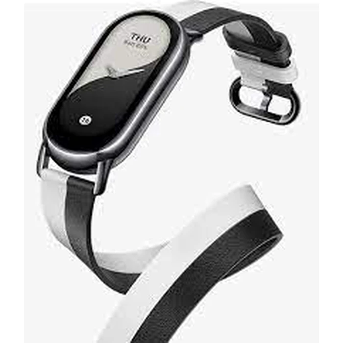 Λουράκι Wearables Xiaomi Smart Band 8 DOUBLE WRAP STRAP Black and White BHR7311GL