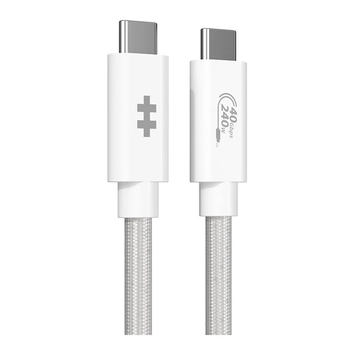 Targus HyperDrive Next USB4 Type‑C Performance Cable 1.2 m – Λευκό