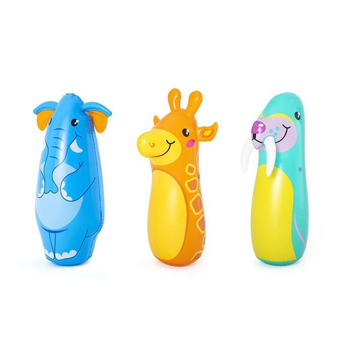 Bestway Φουσκωτή Τσάντα Διάτρησης Ποδιών για Παιδιά Ζώα 89 cm