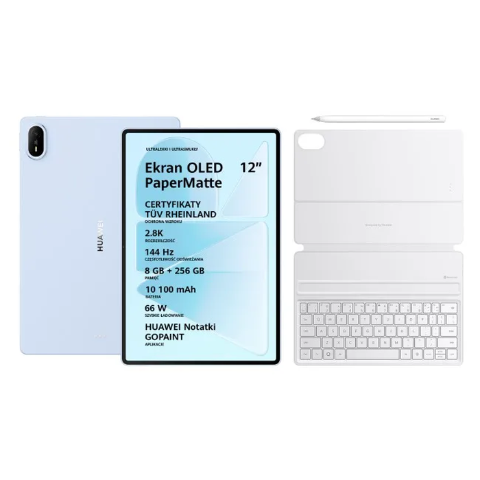 Huawei MatePad Air 12" 8/256GB μπλε + πληκτρολόγιο + M‑Pencil Pro