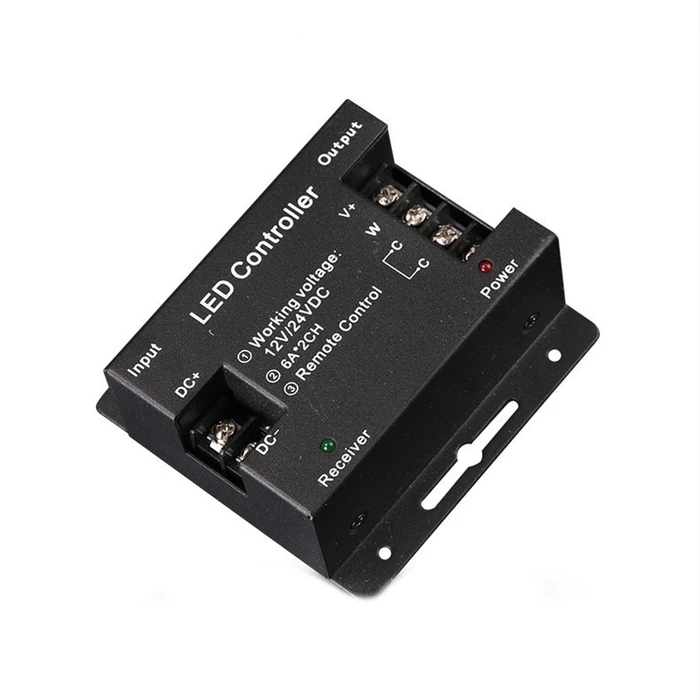 VenCore 6613-10008 - Ασύρματος Dimmer CCT Διπλού Χρώματος 12-24V 216W/432W