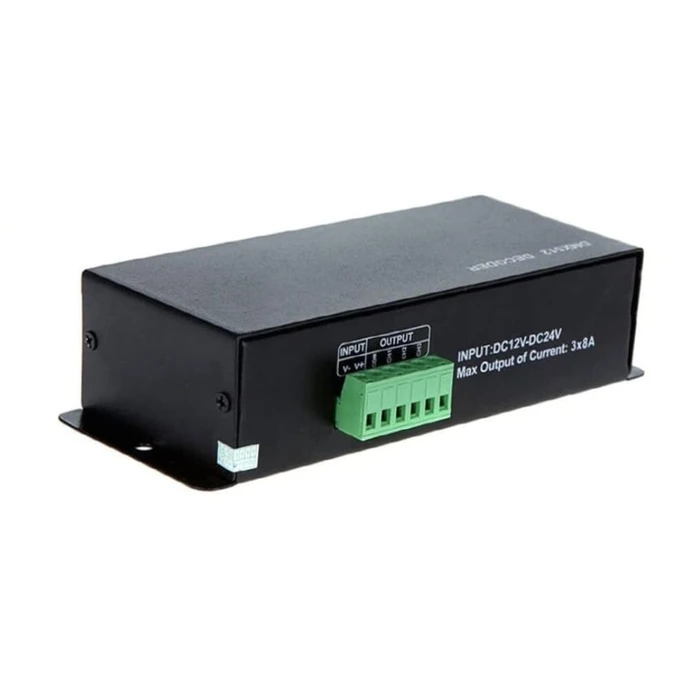 VenCore 6613-10010 - DMX 512 RGB 3CH Controller 12-24V