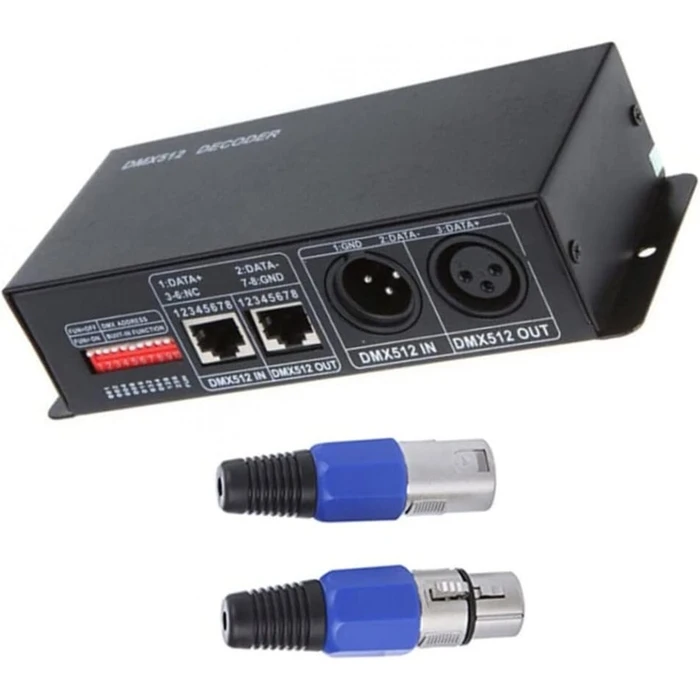 VenCore 6613-10010 - DMX 512 RGB 3CH Controller 12-24V