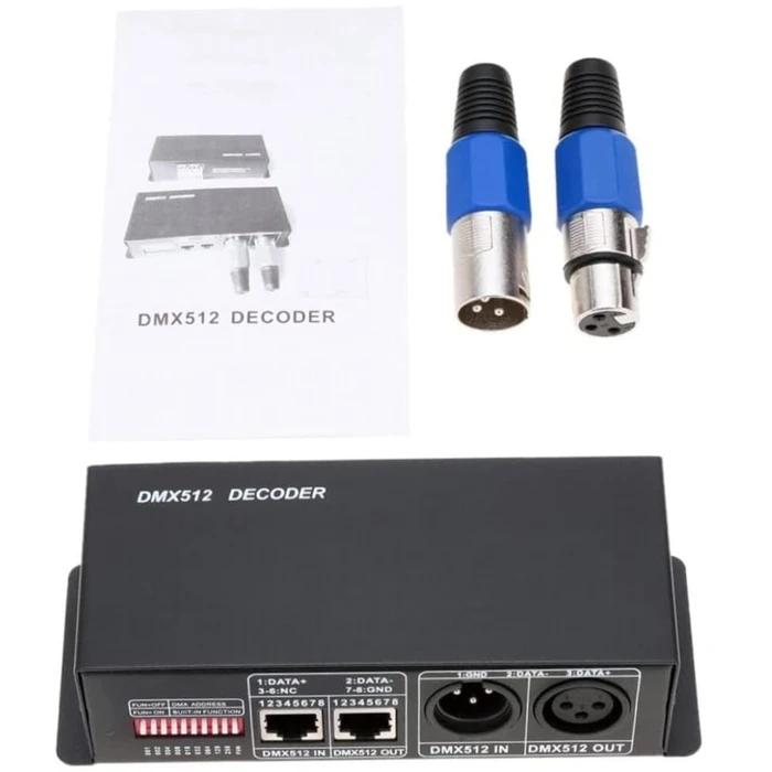 VenCore 6613-10010 - DMX 512 RGB 3CH Controller 12-24V