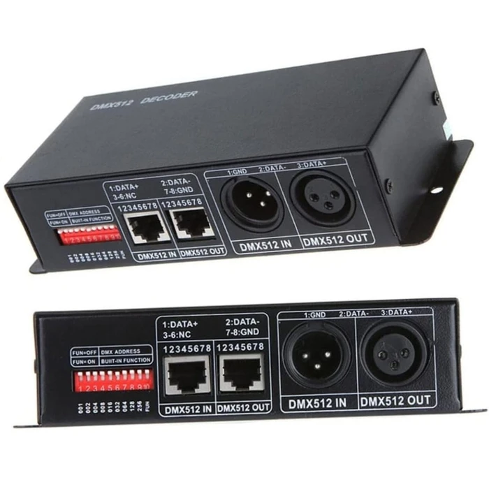 VenCore 6613-10010 - DMX 512 RGB 3CH Controller 12-24V