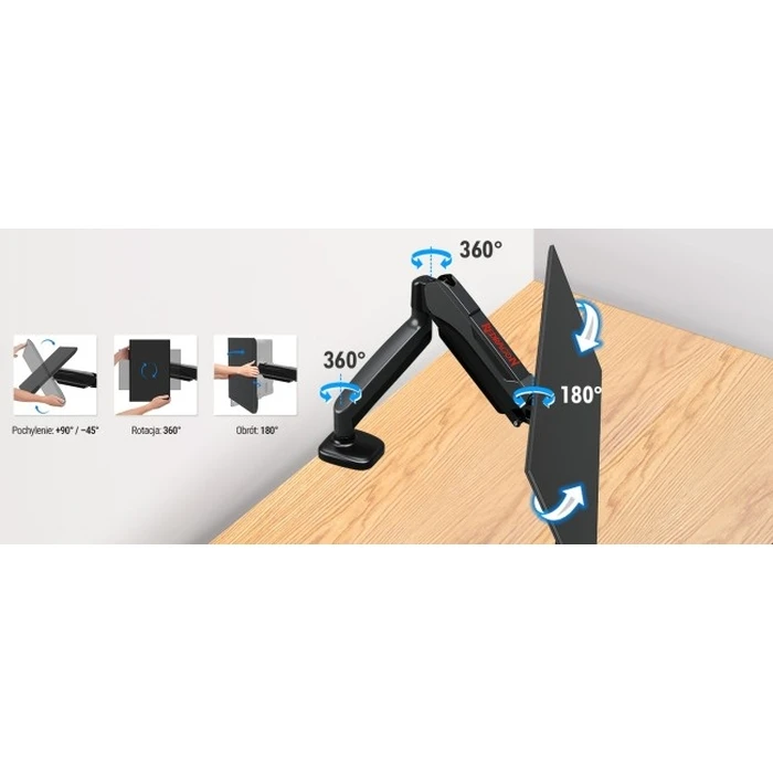Βάση Οθόνης Redragon GMK-914 για οθόνες 13"–32" (VESA 75x75 / 100x100)