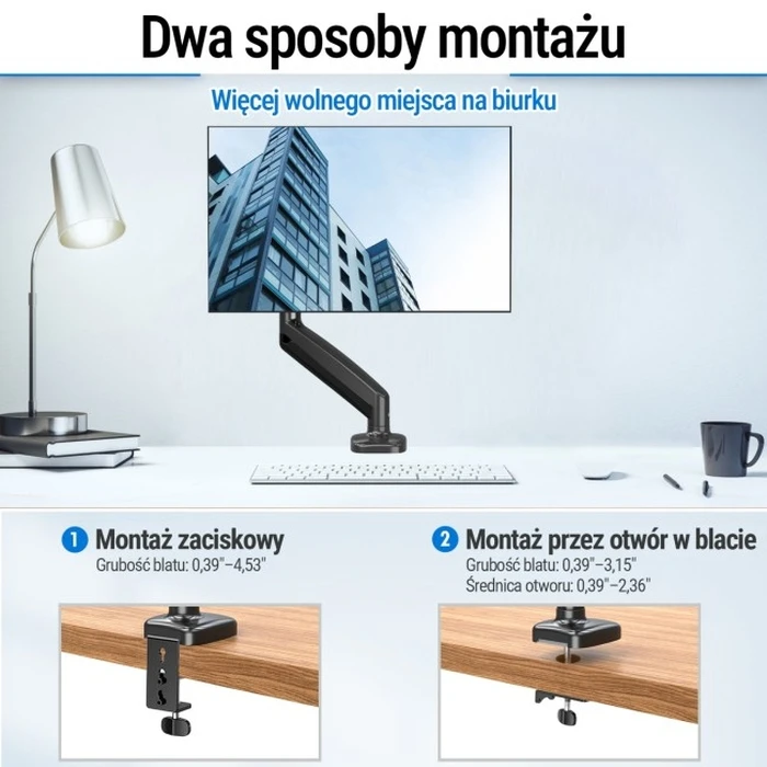 Βάση Οθόνης Redragon GMK-914 για οθόνες 13"–32" (VESA 75x75 / 100x100)