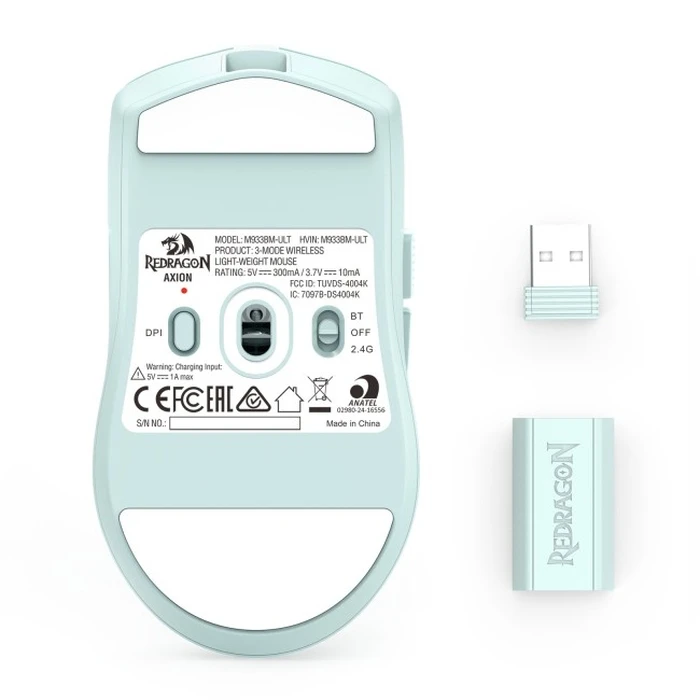 Gaming ποντίκι Redragon AXION M933CW-ULT Light Blue (ανοιχτό μπλε)