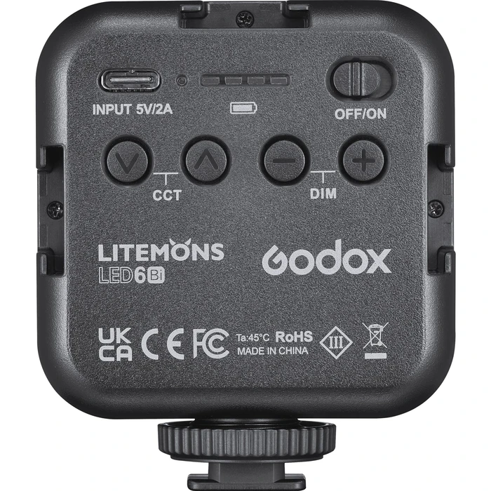 Godox Litemons LED6Bi On‑Camera LED Video Light