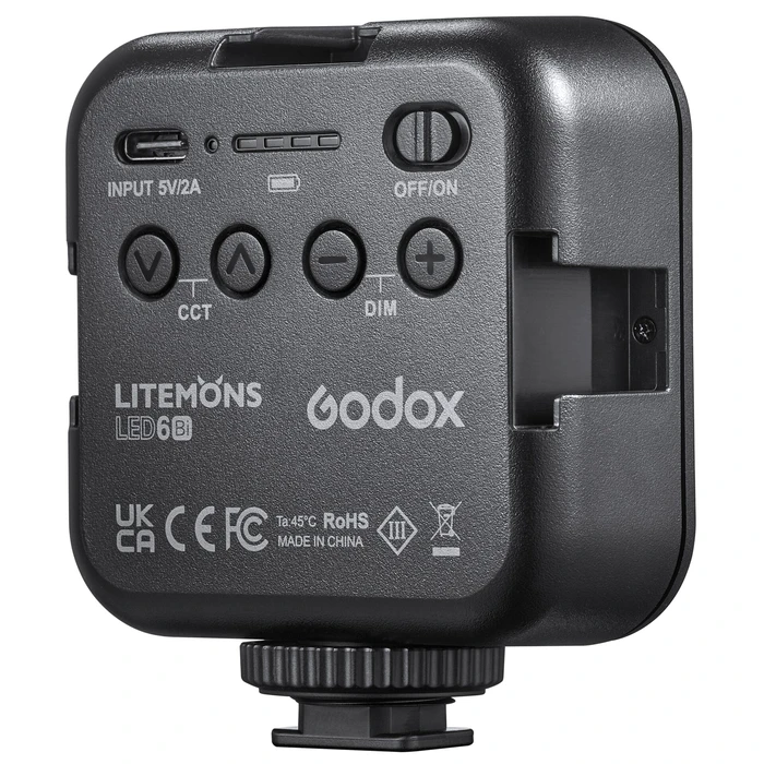 Godox Litemons LED6Bi On‑Camera LED Video Light