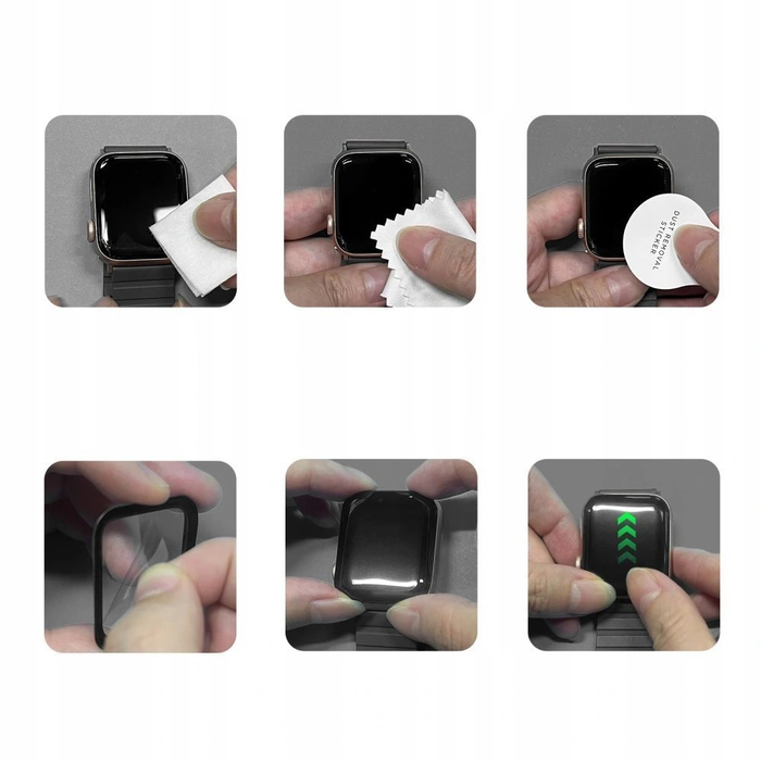 Tech-Protect Glass Flex+ Garmin Venu 2s Black [2 PACK]