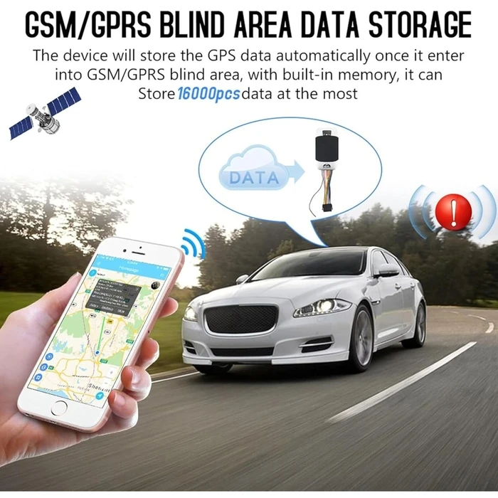 VenCore 5689-10001 - GPS Tracker TK303G Συσκευή Δορυφορικού Εντοπισμού Οχήματος