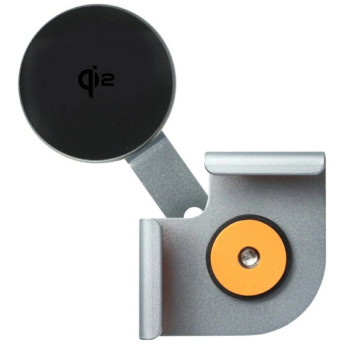 4smarts Mount Qi2 Magnetic Screen Holder for MagSafe Smartphones Grey