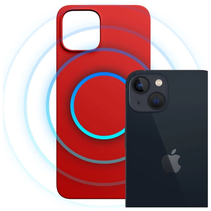 3MK Hardy MagSilicone Apple iPhone 14 Plus red