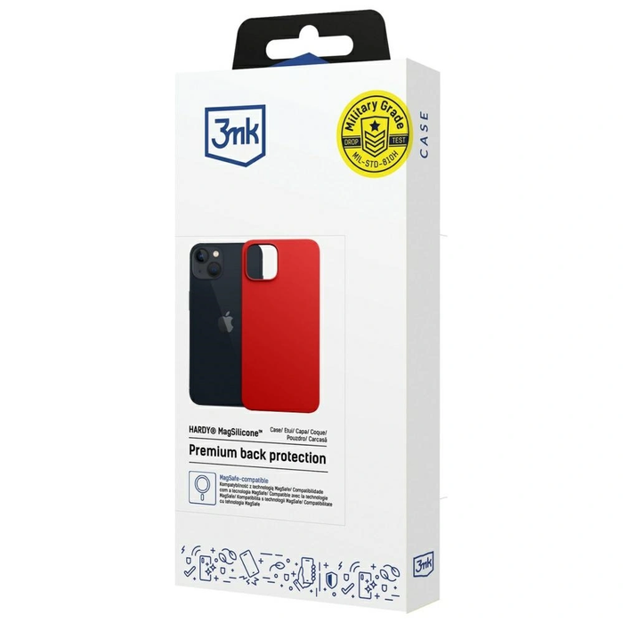 3MK Hardy MagSilicone Apple iPhone 14 Plus red