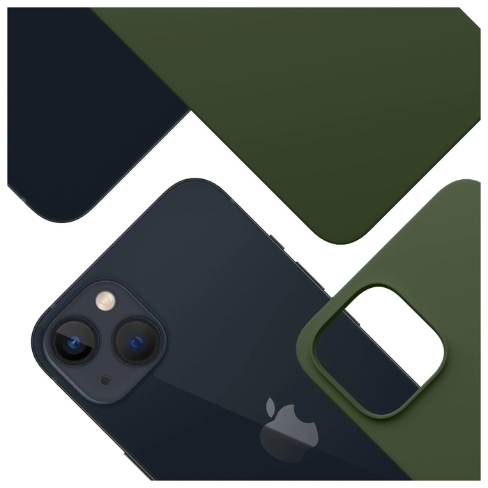 3MK Hardy MagSilicone Apple iPhone 15 Plus dark green