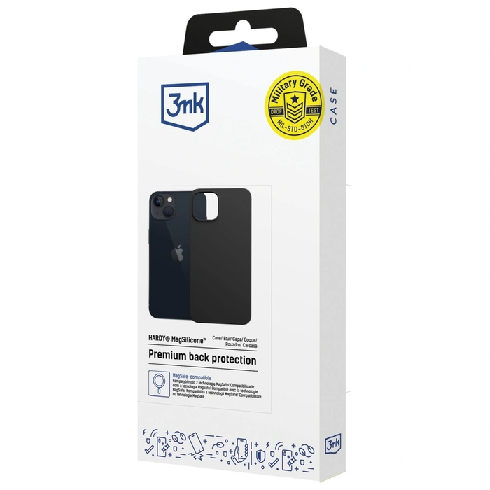 3MK Hardy MagSilicone Apple iPhone 15 Plus graphite