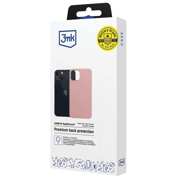 3MK Hardy MagSilicone Apple iPhone 15 Plus pink