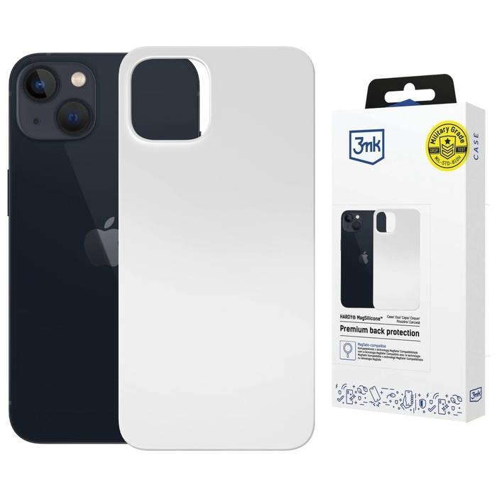 3MK Hardy MagSilicone Apple iPhone 15 silver