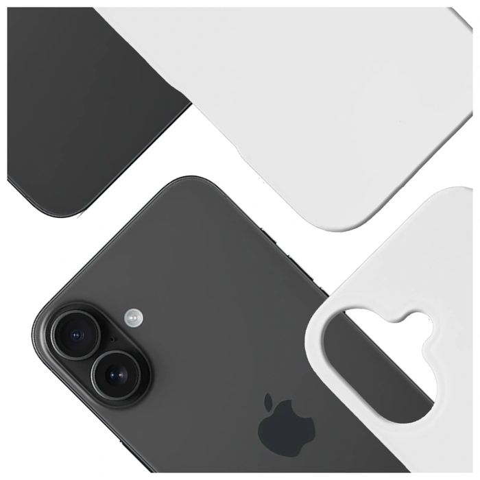 3MK Hardy MagSilicone Apple iPhone 16 white