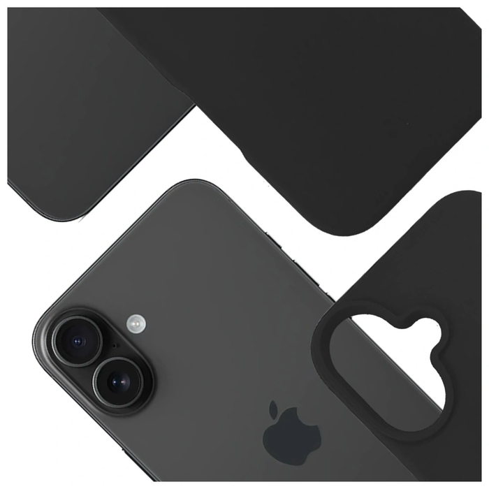 3MK Hardy MagSilicone Apple iPhone 16 Plus graphite