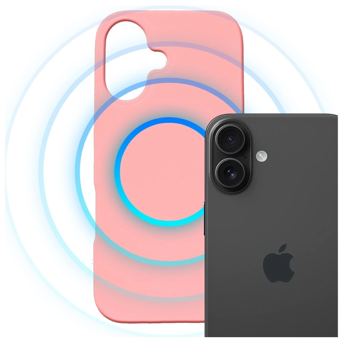 3MK Hardy MagSilicone Apple iPhone 16 Plus pink