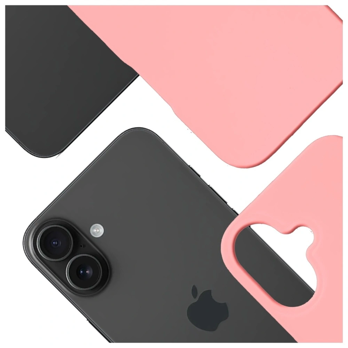 3MK Hardy MagSilicone Apple iPhone 16 Plus pink