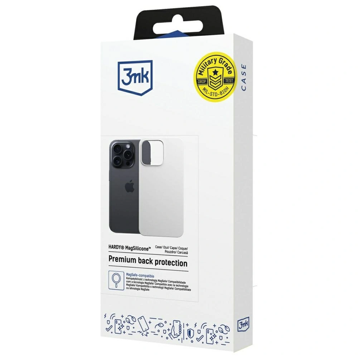 3MK Hardy MagSilicone Apple iPhone 16 Pro white