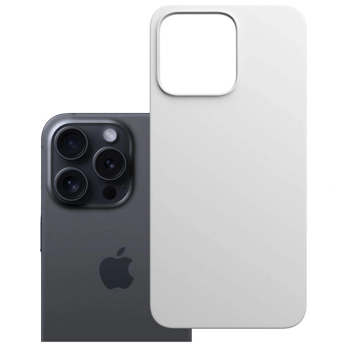 3MK Hardy MagSilicone Apple iPhone 16 Pro Max white