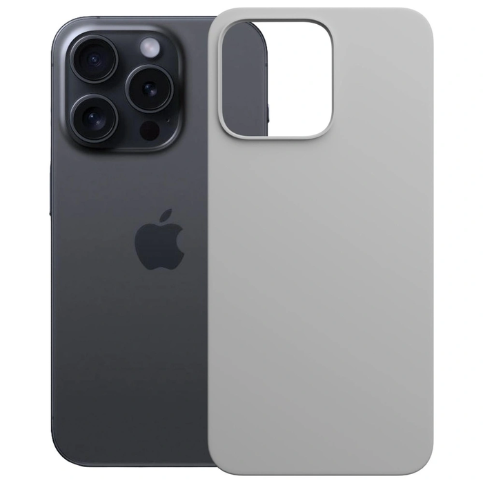 3MK Hardy MagSilicone Apple iPhone 16 Pro Max titanium