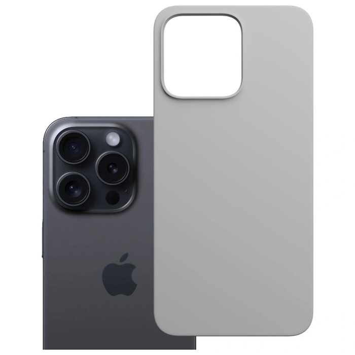 3MK Hardy MagSilicone Apple iPhone 16 Pro Max titanium
