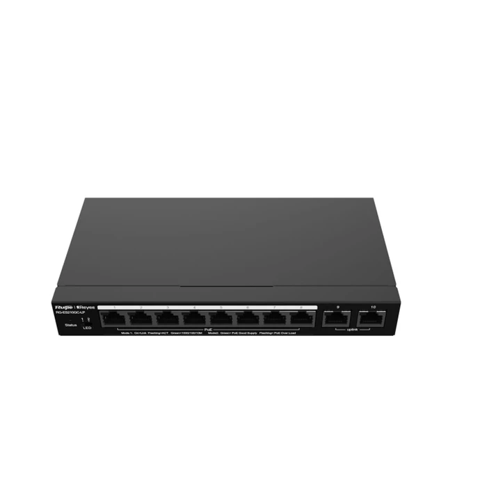 Network Switch Ruijie Reyee RG-ES210GC-LP 10-Port Managed