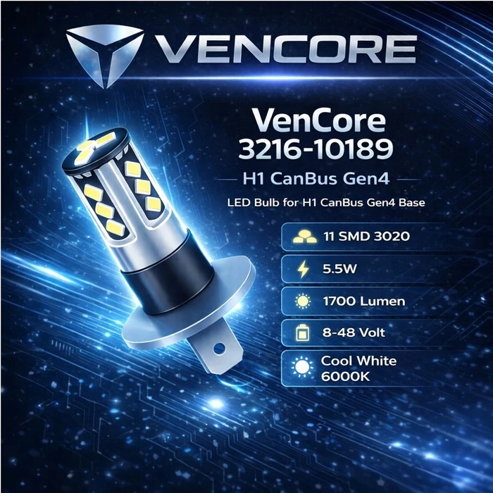 VenCore 3216-10189 - H1 CanBus Gen4 Λάμπα LED Αυτοκινήτου 6000K 1700 lumen