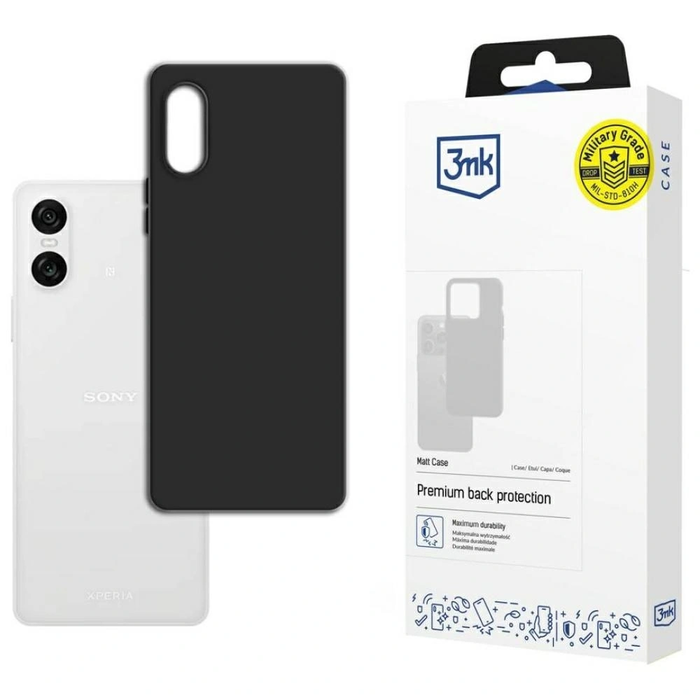 3MK Matt Case Sony Xperia 10 VI black